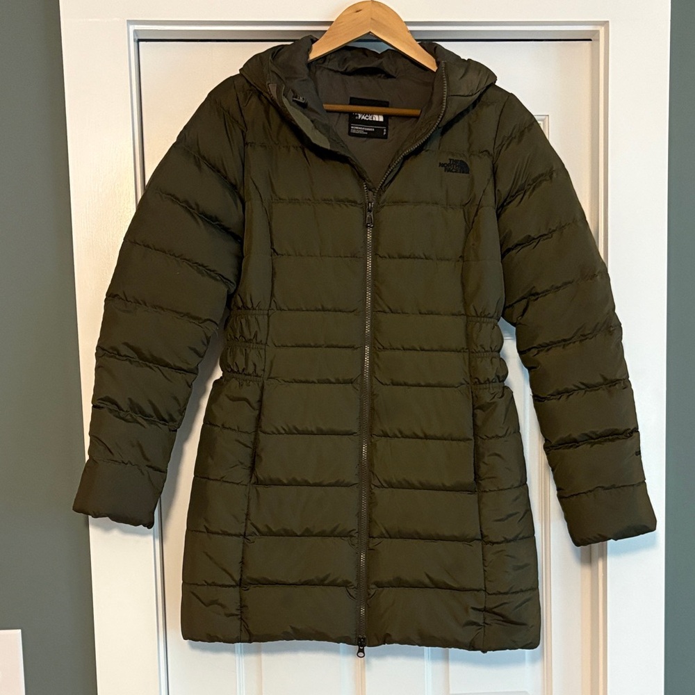 The North Face Women's Dark Green Puffer Jacket